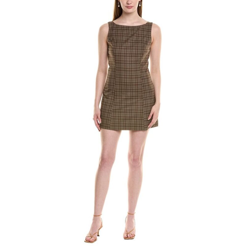 Jl Luxe Womens  Mini Dress, Brown